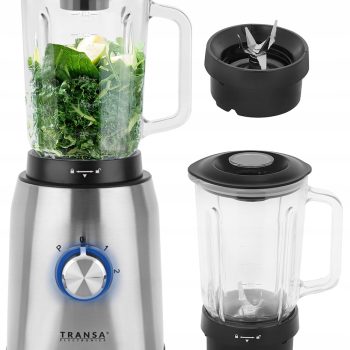Cup blender Transa Electronics Simply Fresh 1400 W silver/gray